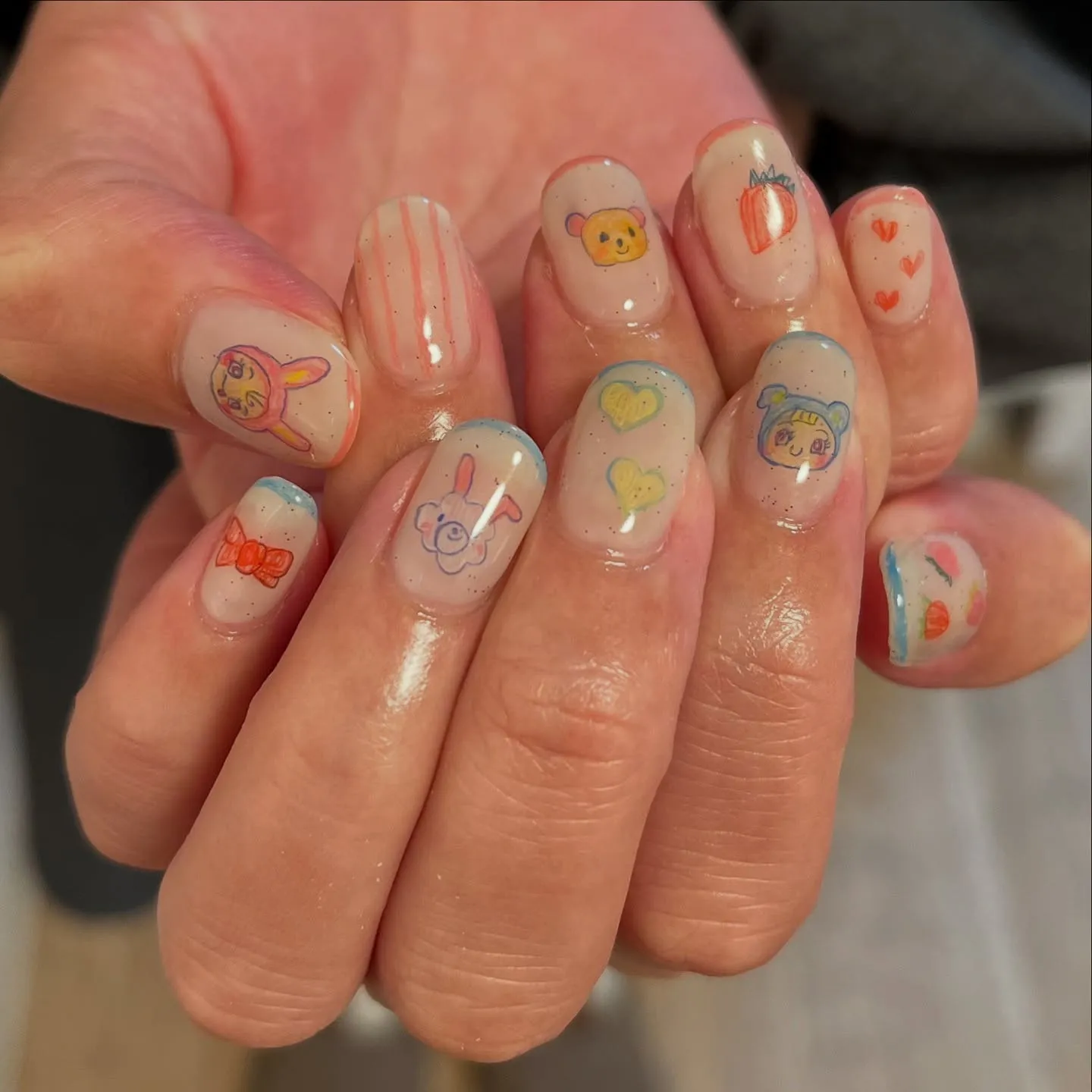 メゾピアノネイル🎹🎶