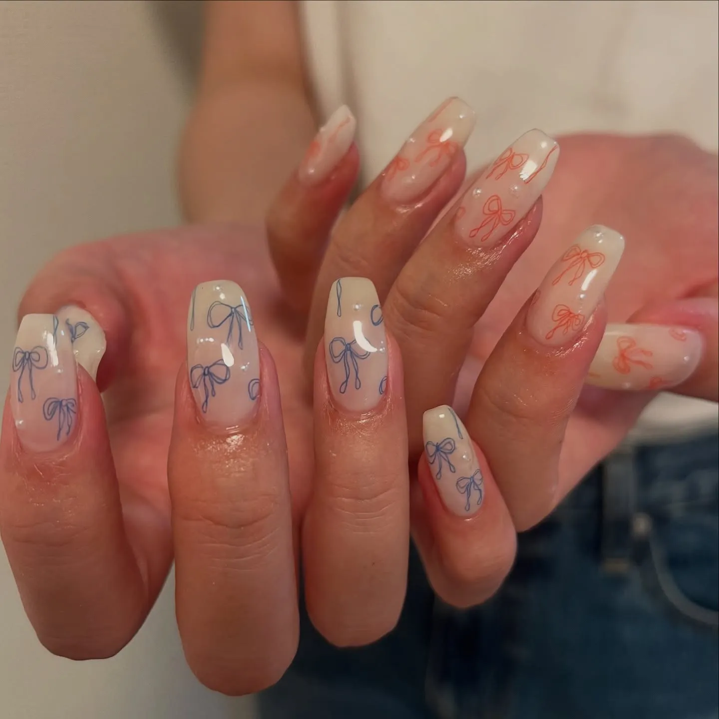リボンネイル🎀✨