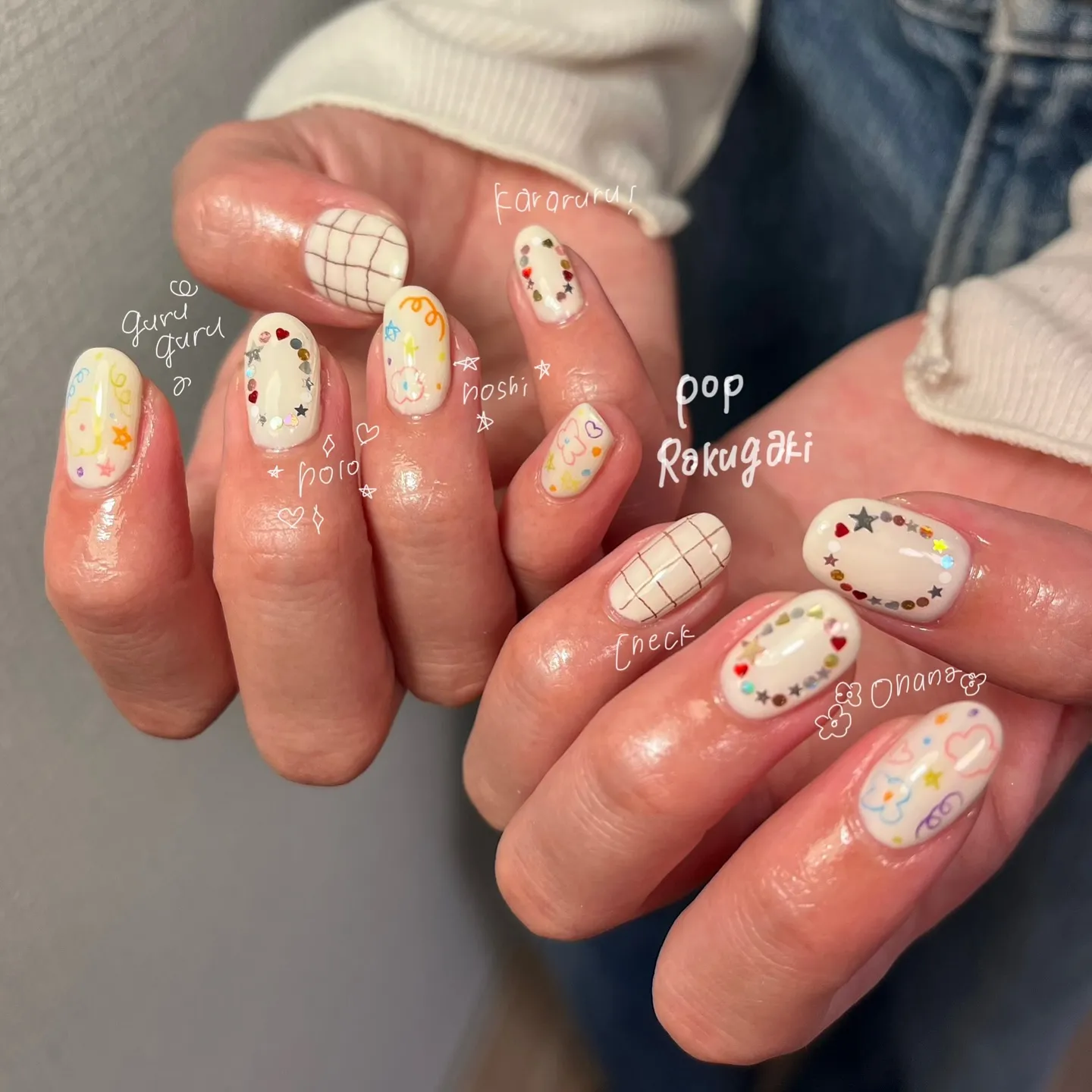 ちびホログラムたちと落書きᝰ✍🏻𖤐 (定額デザインアート)