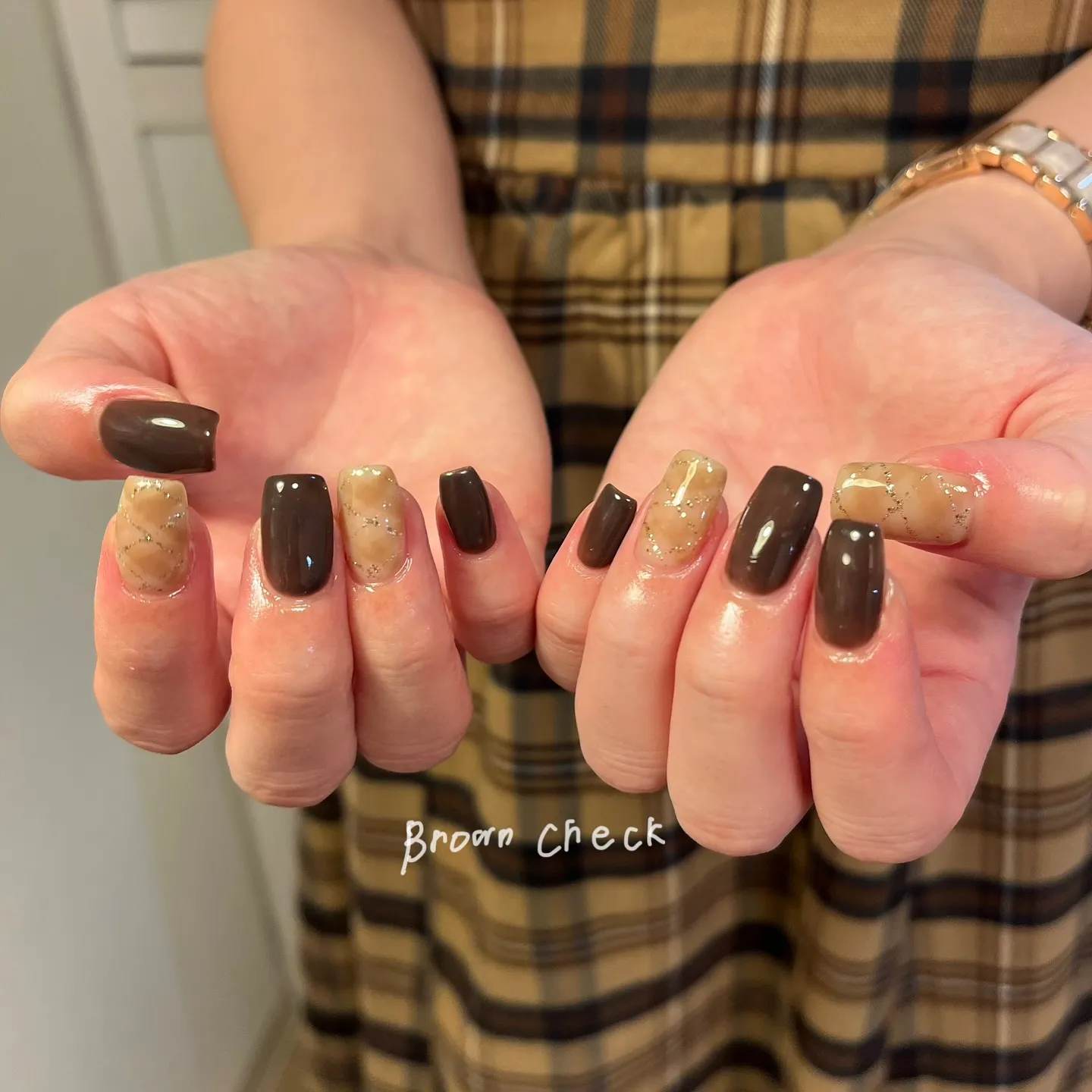 秋カラーチェック🍂🧶