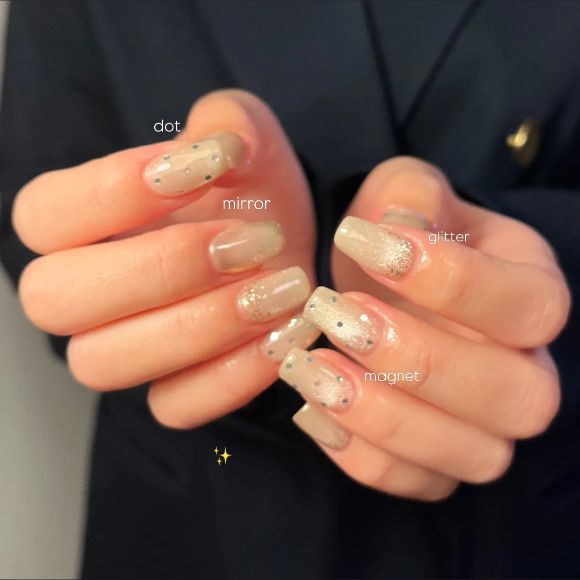 マグネットベースに色んな仕掛け💅🏻✨️