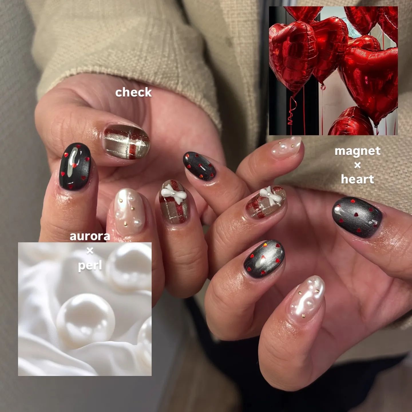 すこしダークめなクリスマスイメージ🎄🖤✨