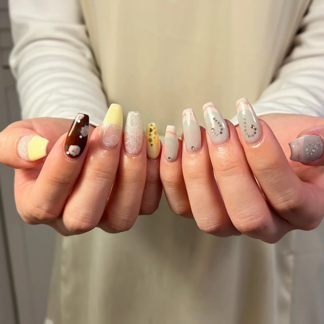 アシンメトリーデザイン🌟