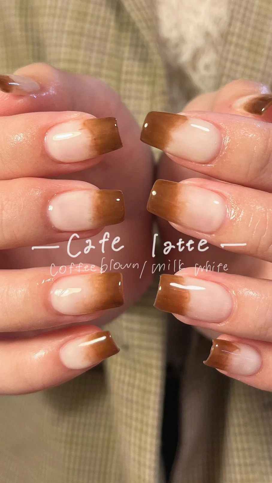 カフェラテネイル☕*°