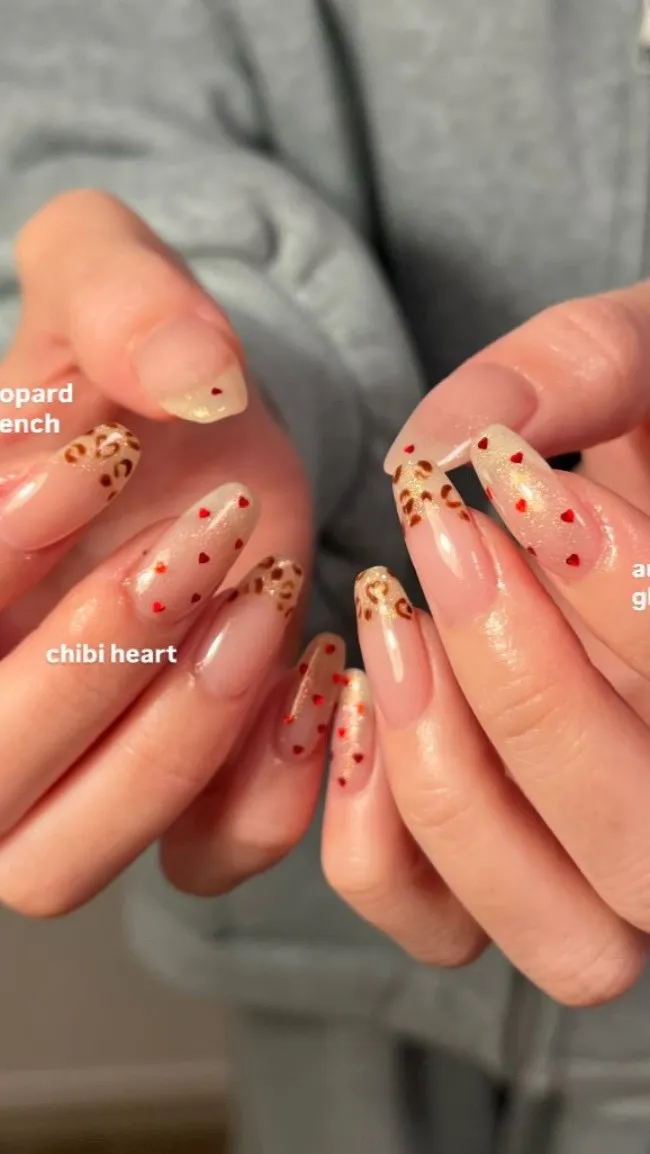 レオパードとちびはーと︎💕︎︎