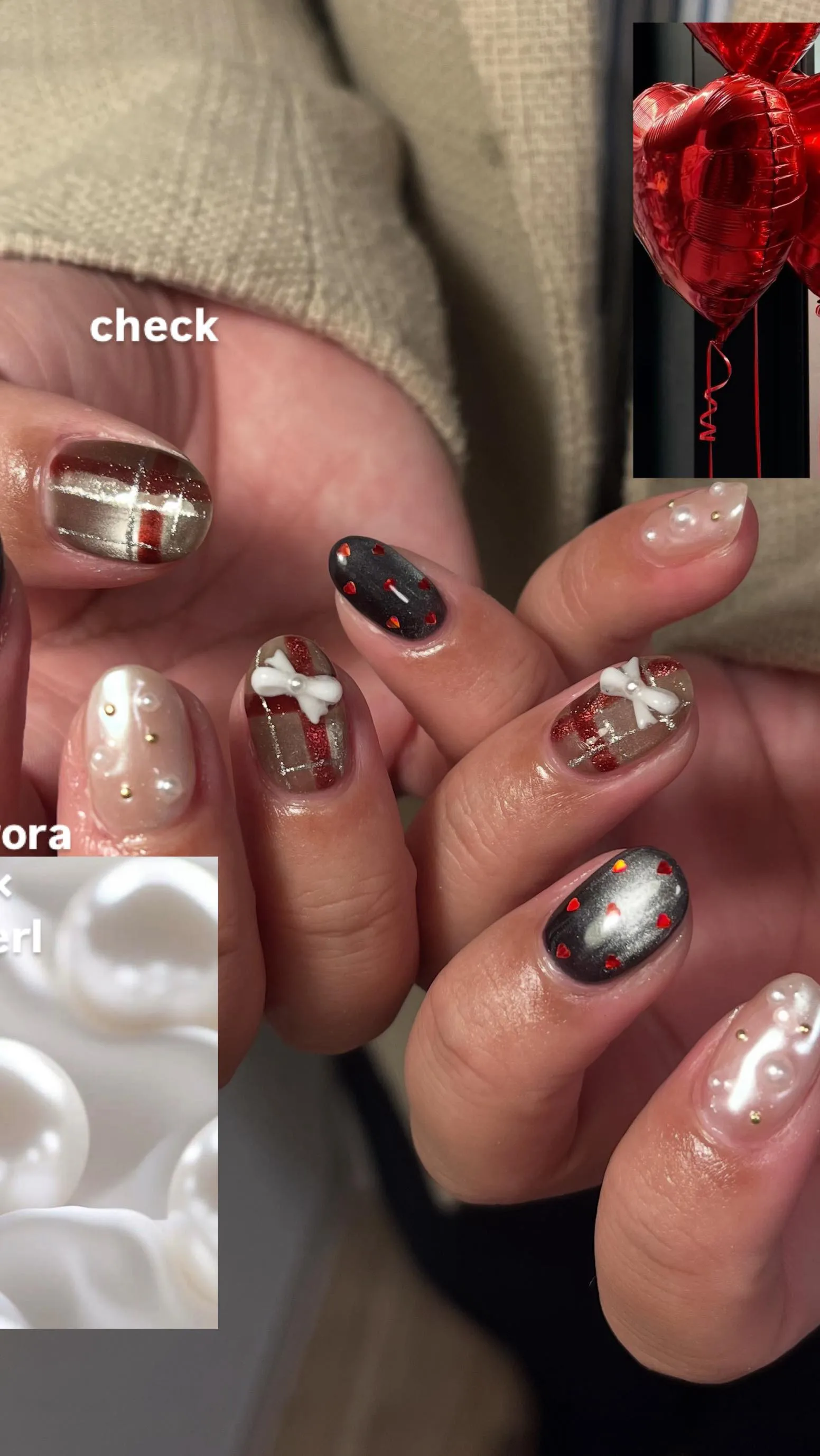 すこしダークめなクリスマスイメージ🎄🖤✨