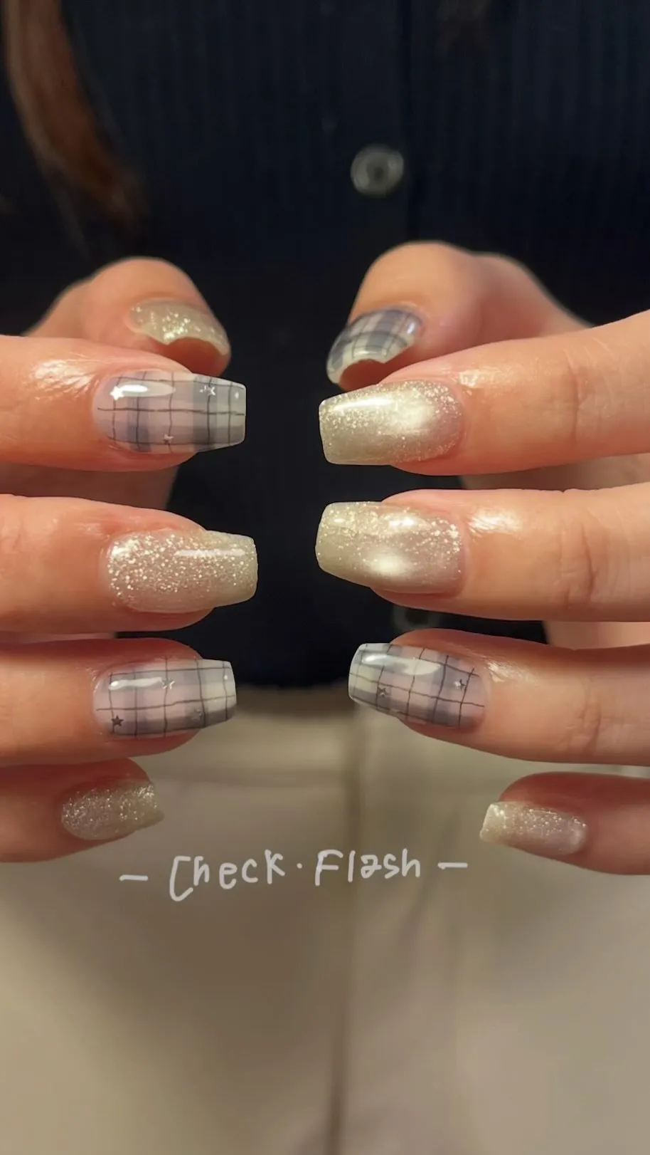 チェックネイル🌱