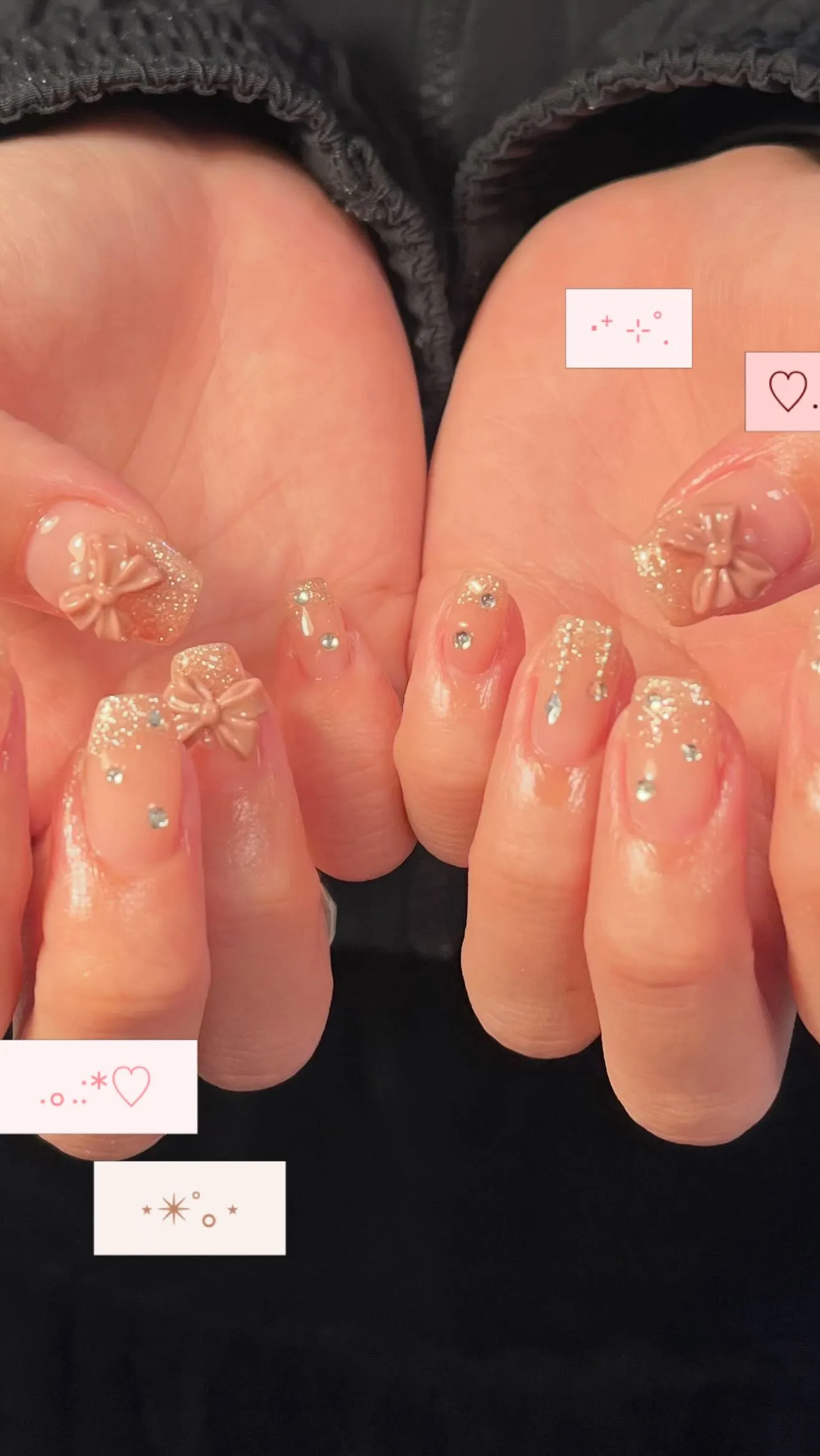 ちゅるちゅるピンクラメグラデーション🎀🪄