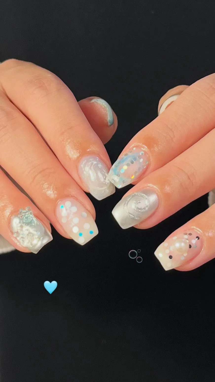 水色ニュアンス🩵🫧✨