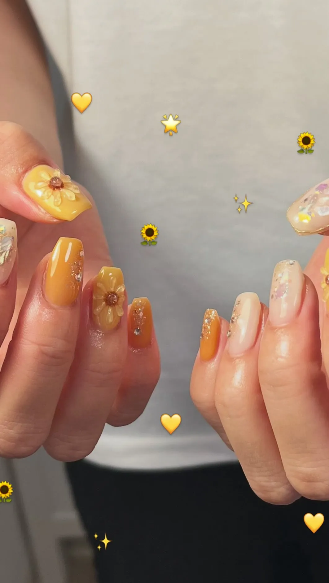 ひまわりデザイン🌻✨