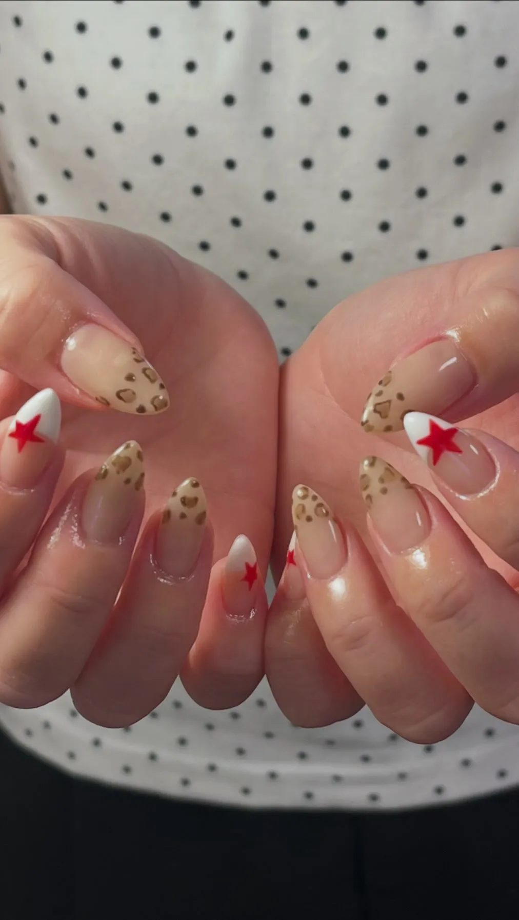 レオパード×星フレンチ🐆⭐️