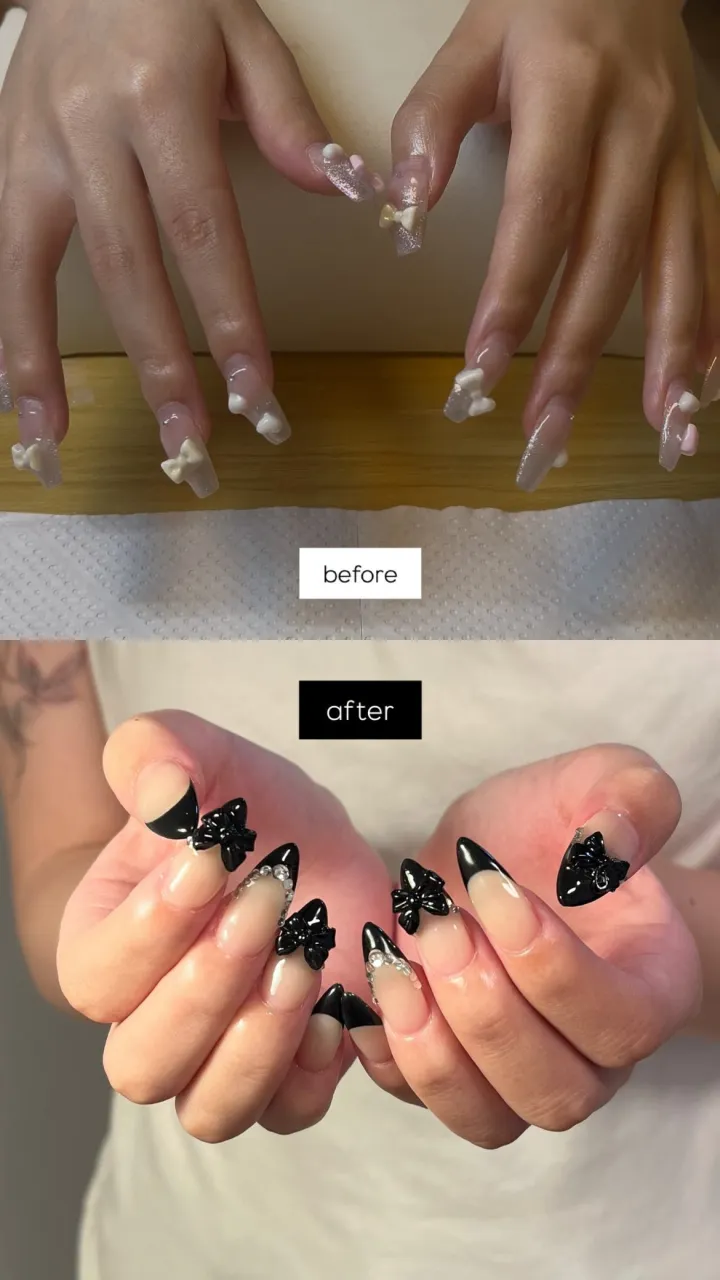 黒フレンチ🖤🗝